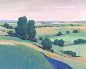 Rolling Countryside II by Tim O'Toole Oil Painting
