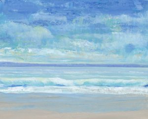 Rolling Surf II Oil Painting by Tim O'Toole - Contemporary