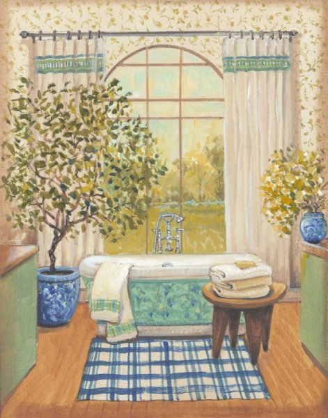 Main Product Photo of Room with a View I Painting by Tim O'Toole