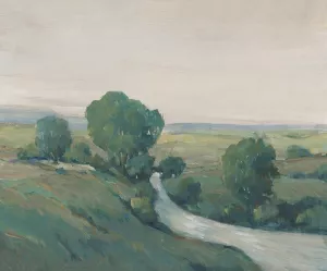 Running Creek I Oil Painting by Tim O'Toole - Contemporary
