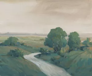 Running Creek II by Tim O'Toole Oil Painting