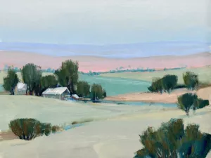 Rural Tranquility I by Tim O'Toole Oil Painting