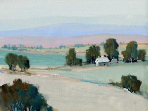 Rural Tranquility II Oil painting by Tim O'Toole