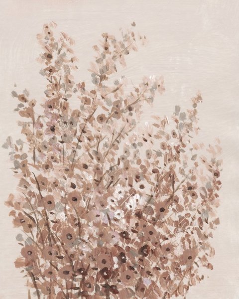 Rustic Wildflowers I by Tim O'Toole - Hand-Painted Oil Painting Reproduction