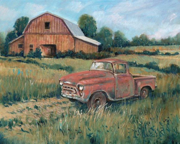 Main Product Photo of Rusting Away I Painting by Tim O'Toole