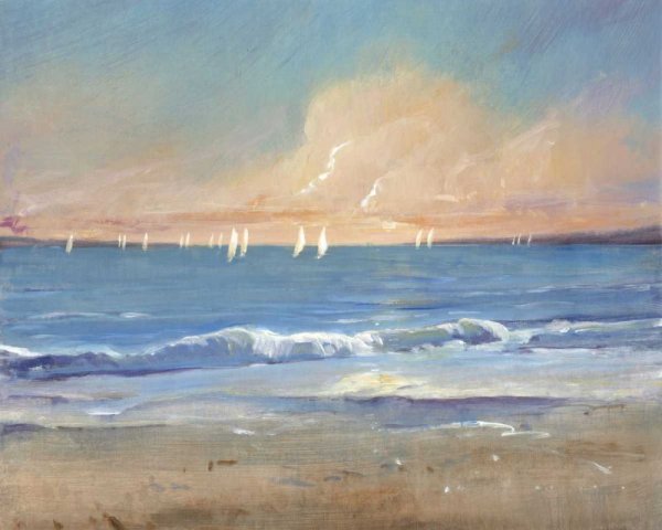 Main Product Photo of Sailing Breeze I Painting by Tim O'Toole