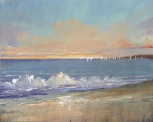 Sailing Breeze II by Tim O'Toole Oil Painting