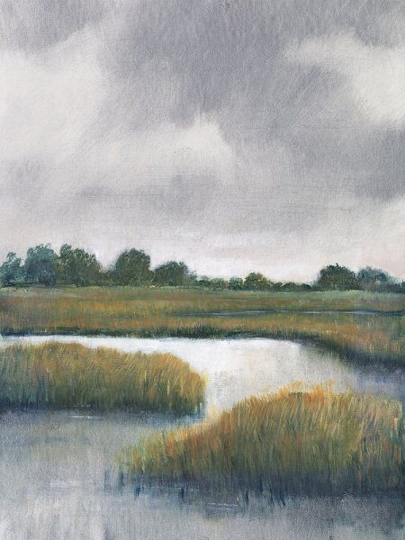 Main Product Photo of Salt Marshes I Painting by Tim O'Toole