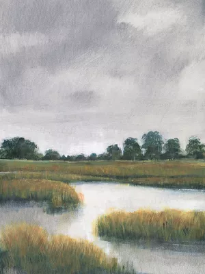 Salt Marshes II by Tim O'Toole Oil Painting