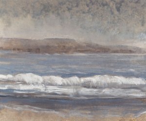 Sandy Beach I by Tim O'Toole Oil Painting