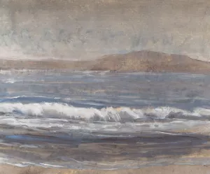 Sandy Beach II by Tim O'Toole Oil Painting