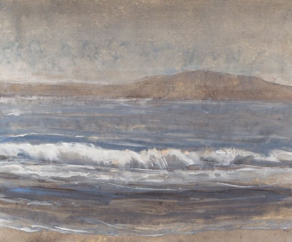 Sandy Beach II by Tim O'Toole - Hand-Painted Oil Painting Reproduction