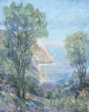 Scenic View I by Tim O'Toole Oil Painting