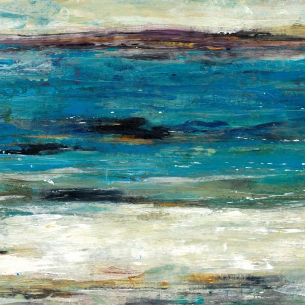 Sea Breeze Abstract II by Tim O'Toole - Hand-Painted Oil Painting Reproduction