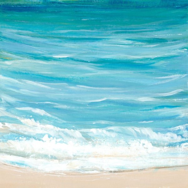 Sea Breeze Coast I by Tim O'Toole - Hand-Painted Oil Painting Reproduction