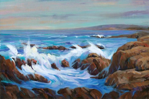 Main Product Photo of Seascape Faraway I Painting by Tim O'Toole