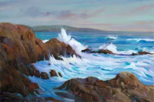 Seascape Faraway II by Tim O'Toole Oil Painting