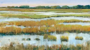 Serene Marshland I Oil Painting by Tim O'Toole - Contemporary