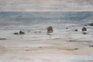 Shimmering Shore I by Tim O'Toole Oil Painting
