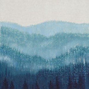 Smoky Ridge II Oil Painting by Tim O'Toole - Contemporary