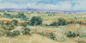 Soft Lavender Sky II by Tim O'Toole Oil Painting