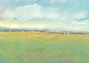Soft Meadow Light II by Tim O'Toole Oil Painting