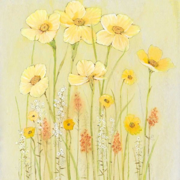 Soft Spring Floral I by Tim O'Toole - Hand-Painted Oil Painting Reproduction