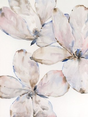 Soft Wind Flowers I by Tim O'Toole Oil Painting