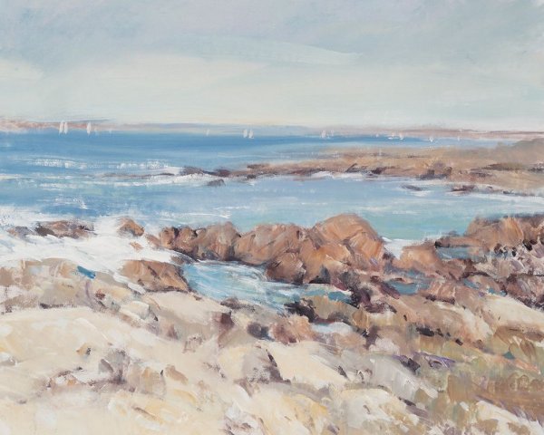Sound of the Sea I by Tim O'Toole - Hand-Painted Oil Painting Reproduction