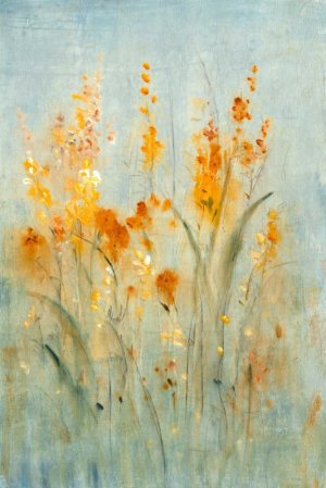 Spray of Wildflowers II by Tim O'Toole Oil Painting