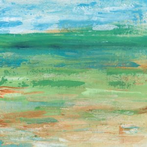 Spring Green Pasture I by Tim O'Toole Oil Painting
