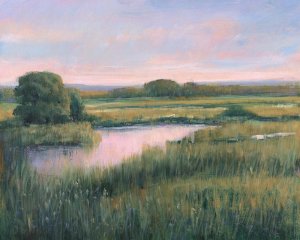 Spring Marsh I by Tim O'Toole Oil Painting