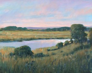 Spring Marsh II by Tim O'Toole Oil Painting