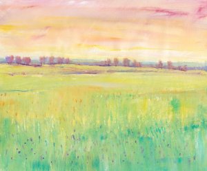 Spring Pasture I by Tim O'Toole Oil Painting