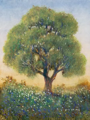 Standing in the Field I by Tim O'Toole Oil Painting