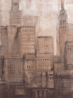 Steel Sculptures I by Tim O'Toole Oil Painting