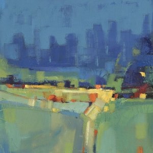 Suburban View II by Tim O'Toole Oil Painting