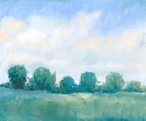 Summer Treeline I by Tim O'Toole Oil Painting