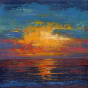 Sun Down II by Tim O'Toole Oil Painting