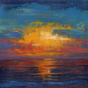 Sun Down II by Tim O'Toole Oil Painting