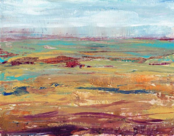 Terra Vista II by Tim O'Toole - Hand-Painted Oil Painting Reproduction