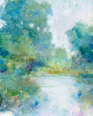 Tranquil Stream I by Tim O'Toole Oil Painting