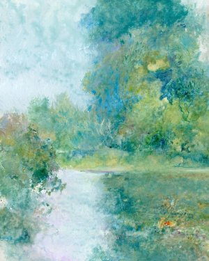 Tranquil Stream II by Tim O'Toole Oil Painting