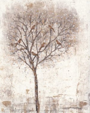 Tree of Birds II by Tim O'Toole Oil Painting