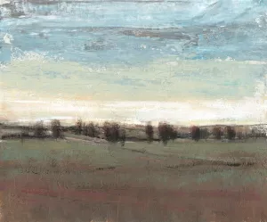 Trees in the Distance II Oil Painting by Tim O'Toole - Contemporary