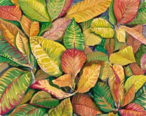 Tropical Close Up II by Tim O'Toole Oil Painting