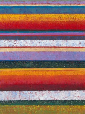 Tulip Fields I Oil Painting by Tim O'Toole - Contemporary