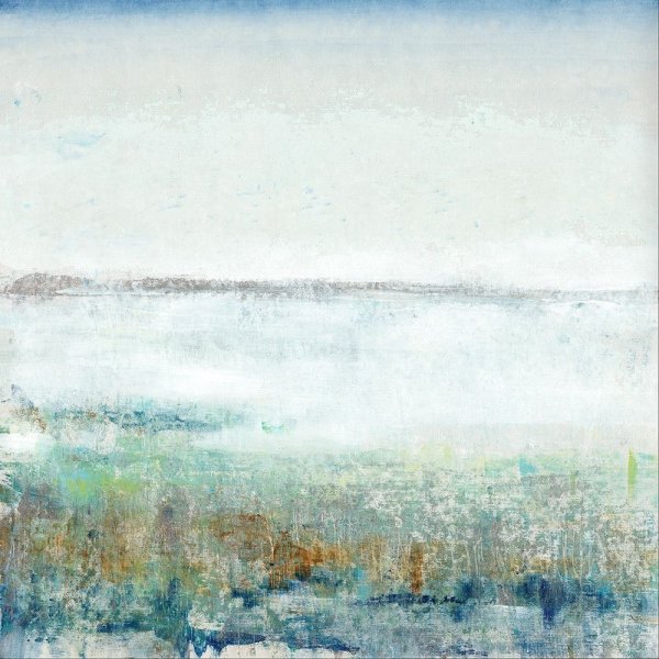 Turquoise Mist I by Tim O'Toole - Hand-Painted Oil Painting Reproduction