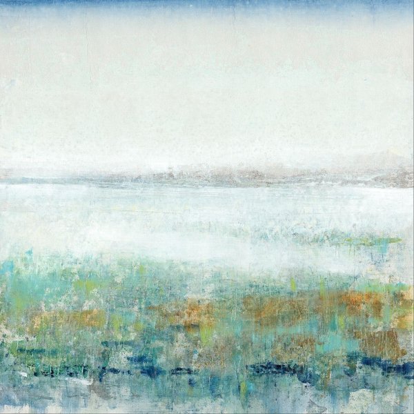 Turquoise Mist II by Tim O'Toole - Hand-Painted Oil Painting Reproduction