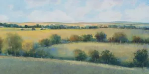 Valley Field II Oil Painting by Tim O'Toole - Contemporary
